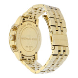 Michael Kors Ritz Chronograph Gold Dial Gold Steel Strap Watch for Women - MK5676 Authentic Buy Shop Now