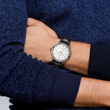 IWC Portofino Automatic White Dial Black Leather Strap Watch for Men - IW356517 Authentic Buy Shop Now