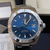 Tag Heuer Aquaracer Blue Dial Watch for Men - WAY2112.BA0928