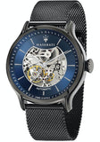 Maserati Epoca Automatic Skeleton Blue Dial Mesh Bracelet Watch For Men - R8823118002 Authentic Buy Shop Now
