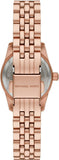 Michael Kors Lexington Three Hand Rose Gold Dial Rose Gold Steel Strap Watch For Women - MK4739 Authentic Buy Shop Now