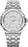 Maurice Lacroix Aikon Date White Dial Silver Steel Strap Watch for Men - AI1008-SS002-131-1 Authentic Buy Shop Now