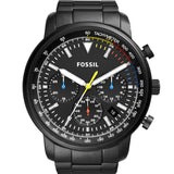 Fossil Goodwin Chronograph Black Dial Black Steel Strap Watch for Men - FS5413 Authentic Buy Shop Now