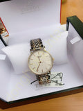 Tissot Everytime Medium White Dial Two Tone Mesh Bracelet Watch For Men - T109.410.22.031.00 Authentic Buy Shop Now