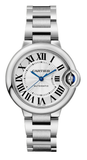 Cartier Ballon Bleu De Cartier Silver Dial Silver Steel Strap Watch for Women - WSBB0044 Authentic Buy Shop Now