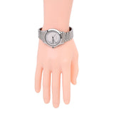 Gucci G Timeless Diamonds Silver Dial Silver Steel Strap Watch For Men - YA126404 Authentic Buy Shop Now