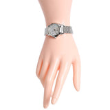 Gucci G Timeless Diamonds Mother of Pearl Dial Silver Steel Strap Watch For Women - YA126504 Authentic Buy Shop Now