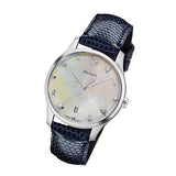 Gucci G-Timeless Signature Mother of Pearl Star Dial Blue Watch For Women - YA126588 Authentic Buy Shop Now