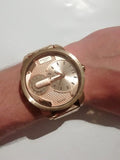 Diesel Mini Daddy Rose Gold Dial Rose Gold Steel Strap Watch For Men - DZ7318 Authentic Buy Shop Now