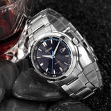 Citizen Eco Drive Blue Dial Silver Stainless Steel Watch For Men - BM7140-54L Authentic Buy Shop Now