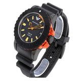 Emporio Armani Sportivo Quartz Black Dial Black Silicone Strap Watch For Men - AR5969 Authentic Buy Shop Now