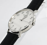 Tissot Everytime Large White Dial Black Leather Strap Watch For Men - T109.610.16.032.00 Authentic Buy Shop Now