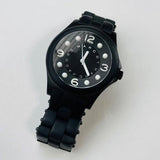 Marc Jacobs Pelly Black Dial Black Silicone Strap Watch for Women - MBM2507 Authentic Buy Shop Now