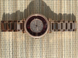 Michael Kors Catlin Quartz Rose Gold Dial Rose Gold Steel Strap Watch For Women - MK3412 Authentic Buy Shop Now