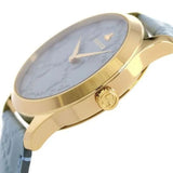 Gucci G Timeless Quartz Blue Dial Blue Leather Strap Watch For Men - YA1264097 Authentic Buy Shop Now