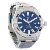 Tag Heuer Aquaracer Calibre 5 Automatic Blue Dial Silver Steel Strap Watch for Men - WAY2012.BA0927 Authentic Buy Shop Now