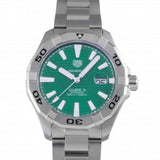 Tag Heuer Aquaracer Green Dial Watch for Men - WAY2015.BA0927 Authentic Buy Shop Now