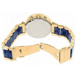 Michael Kors Bradshaw Navy Blue Dial Two Tone Steel Strap Watch for Women - MK6268 Authentic Buy Shop Now