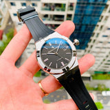 Maurice Lacroix Aikon Automatic Black Dial Black Rubber Strap Watch For Men - AI6008-SS000-330-2 Authentic Buy Shop Now