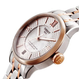 Tissot Chemin Des Tourelles Powermatic 80 Helvetic Price Lady Silver Dial Two Tone Steel Strap Watch For Women - T099.207.22.118.01 Authentic Buy Shop Now