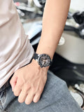 Tissot T Race Cycling Chronograph Black Dial Black Rubber Strap Watch For Men - T111.417.37.441.07 Authentic Buy Shop Now