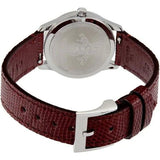 Gucci G Timeless Quartz Diamonds Pink Dial Red Leather Strap Watch For Women - YA1265017 Authentic Buy Shop Now