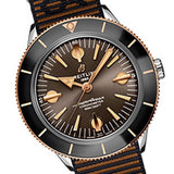 Breitling Superocean Heritage '57 Outerknown Limited Edition Brown Dial Brown NATO Strap Watch for Men - U103701A1Q1W1 Authentic Buy Shop Now