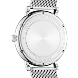 IWC Portofino Automatic White Dial Silver Mesh Bracelet Watch for Men - IW356505 Authentic Buy Shop Now