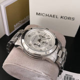 Michael Kors Runway Silver Dial Silver Steel Strap Watch for Men- MK8086 Authentic Buy Shop Now