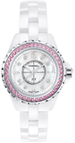 Chanel J12 Quartz Diamonds Mother of Pearl White Dial White Steel Strap Watch for Women - J12 H3243 Authentic Buy Shop Now