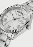 Guess Luna Silver Dial Silver Steel Strap Watch for Women - GW0308L1 Authentic Buy Shop Now