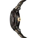 Versace Palazzo Empire Black Dial Two Tone Steel Strap Watch for Men - VERD01119 Authentic Buy Shop Now
