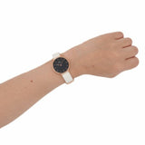 Daniel Wellington Classic Petite Dover Black Dial White NATO Strap Watch For Women - DW00100314 Authentic Buy Shop Now