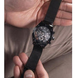 Guess Continental Chronograph Black Dial Black Mesh Strap Watch For Men - GW0582G3 Authentic Buy Shop Now