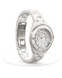 Chanel J12 Quartz Diamonds White Dial White Steel Strap Watch for Women - J12 H5703 Authentic Buy Shop Now