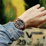 Seiko 5 Sport Automatic Brown Dial Brown Nylon Strap Watch For Men - SRPD85K1 Authentic Buy Shop Now