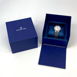 Swarovski Lovely Crystals Mini White Dial Silver Steel Strap Watch for Women - 5242901 Authentic Buy Shop Now