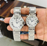 Cartier Ballon Bleu De Cartier Silver Dial Silver Steel Strap Watch for Women - W69011Z4 Authentic Buy Shop Now