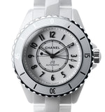 Chanel J12 Quartz White Dial White Steel Strap Watch for Women - J12 H5698 Authentic Buy Shop Now