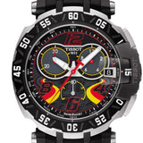 Tissot T Race Chronograph Stefan Bradl Special Edition Black Dial Black Rubber Strap Watch for Men - T092.417.27.057.02 Authentic Buy Shop Now