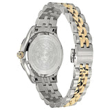 Versace Hellenyium Quartz Blue Dial Two Tone Steel Strap Watch For Men - VEVK00520 Authentic Buy Shop Now