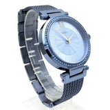 Guess Soho Diamonds Blue Dial Blue Mesh Bracelet Watch For Women - W0638L3 Authentic Buy Shop Now