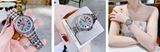 Michael Kors Pilot Quartz Silver Dial Silver Steel Strap Watch For Women - MK7368 Authentic Buy Shop Now