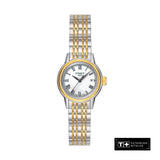 Tissot Carson Lady White Dial Two Tone Steel Strap Watch For Women - T085.210.22.013.00 Authentic Buy Shop Now