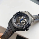 Maserati Potenza Automatic Black Dial Black Leather Strap Watch For Men - R8821108009 Authentic Buy Shop Now