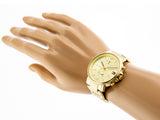 Tommy Hilfiger Daniel White Dial Gold Steel Strap Watch for Men - 1710415 Authentic Buy Shop Now