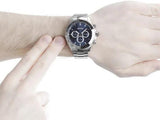 Hugo Boss Ikon Blue Dial Silver Steel Strap Watch for Men - 1512963 Authentic Buy Shop Now