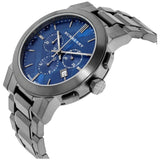 Burberry The City Navy Blue Dial Black Steel Strap Watch for Men - BU9365 Authentic Buy Shop Now