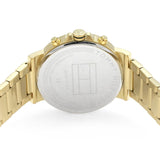 Tommy Hilfiger Daniel Chronograph Blue Dial Gold Steel Strap Watch for Men - 1710384 Authentic Buy Shop Now