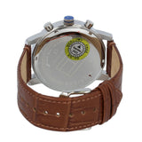 Tommy Hilfiger Kane Grey Dial Brown Leather Strap Watch for Men - 1710398 Authentic Buy Shop Now